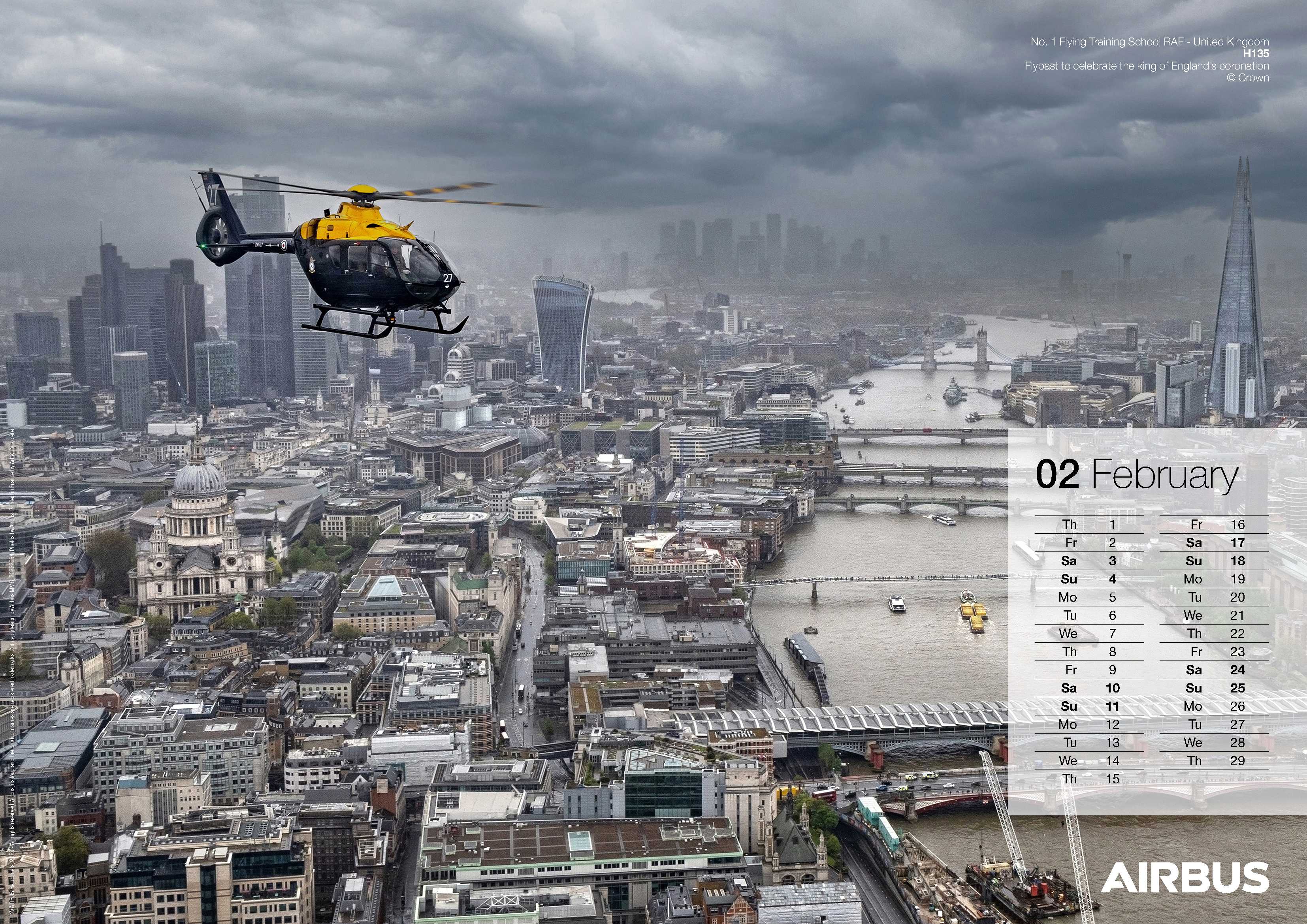 Airbus Helicopters calendars Airbus