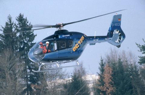 Maiden flight of the fourth EC135 prototype Maiden flight of the fourth EC135 prototype