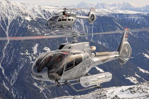 Heliskiing