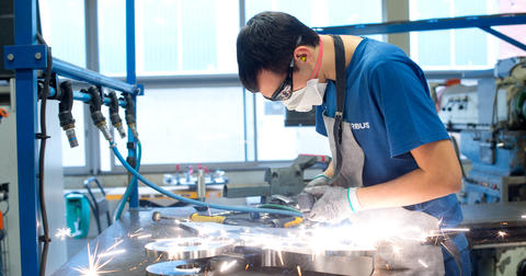 Airbus Blue Collar, production, finition piece