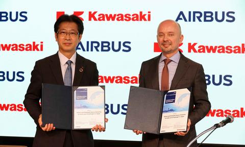 Airbus, Kawasaki Heavy Industries partner to study use of hydrogen in Japan Airbus, Kawasaki Heavy Industries partner to study use of hydrogen in Japan