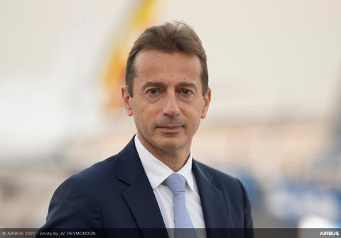Portrait of Guillaume Faury, Chief Executive Officer