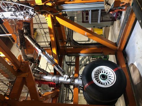 A321XLR landing gear test rig A321XLR landing gear test rig