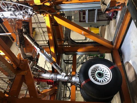 A321XLR landing gear test rig