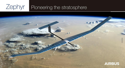Zephyr stratospheric store uav