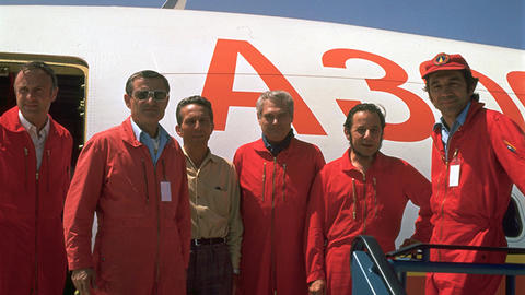 A300B First flight crew