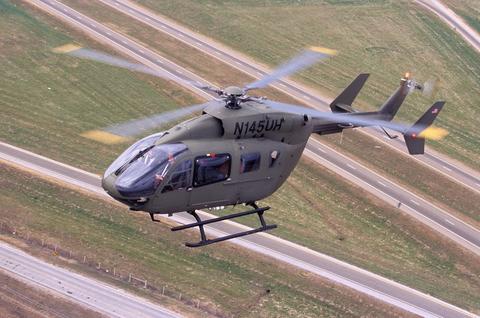 Delivery of the 100th UH-72A Lakota to the US Army.