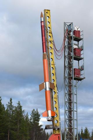 The sounding rocket TEXUS-57 successfully launched The sounding rocket TEXUS-57 successfully launched