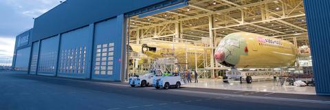 A350-1000 FAL start A350-1000 FAL start