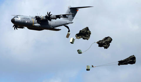 A400M Air drop test A400M Air drop test
