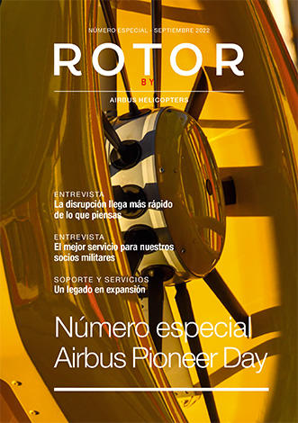 Rotor Número espaecial Airbus Pioneer Day