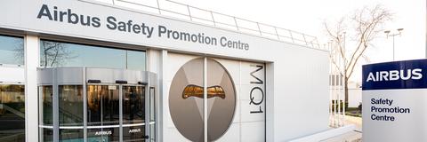 Airbus Safety Promotion Centre exterior view Airbus Safety Promotion Centre exterior view