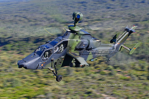 A German Tiger in flight A German Tiger in flight