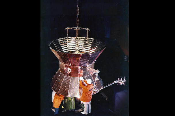 Helios-A and Helios-B, launched in 1974 and 1976 Helios-A and Helios-B, launched in 1974 and 1976