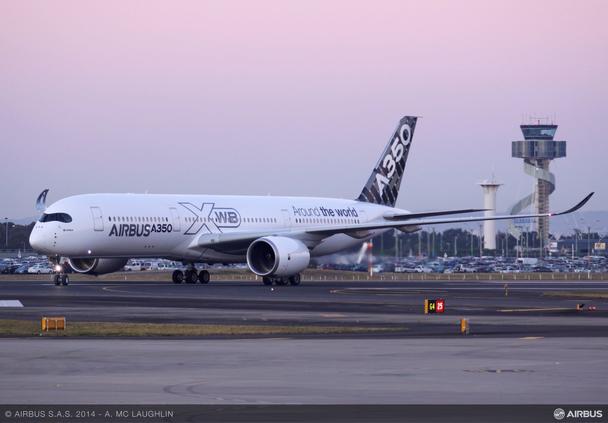 A350 route proving Sydney