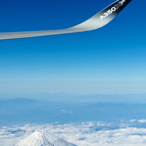 A350 XWB With Mount Fuji A350 XWB With Mount Fuji
