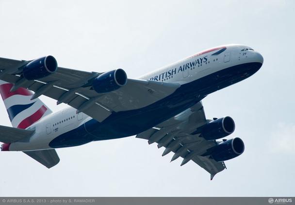 A380 British Airways flying demo 2