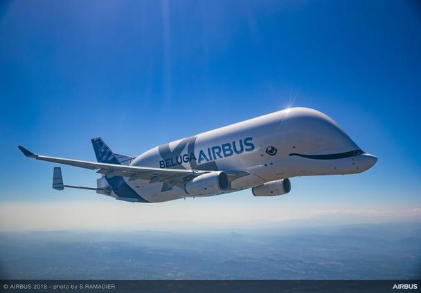 BelugaXL-First-Flight-Air-To-Air