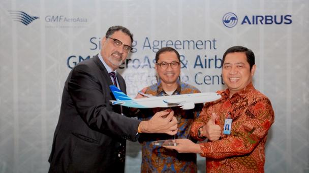Airbus-GF-Aero-Asia Airbus and GMF AeroAsia signed a maintenance training services contract in 2013 – renewed in 2018 – making GMF AeroAsia a leading provider of maintenance training services in the region.
