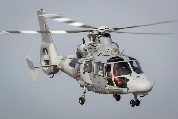 Delivery of the first AS565 MBe Panther to the Mexican Navy.