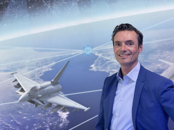 Airbus Faces Benjamin Benjamin's portrait working at FCAS military programmes at Airbus Germany.