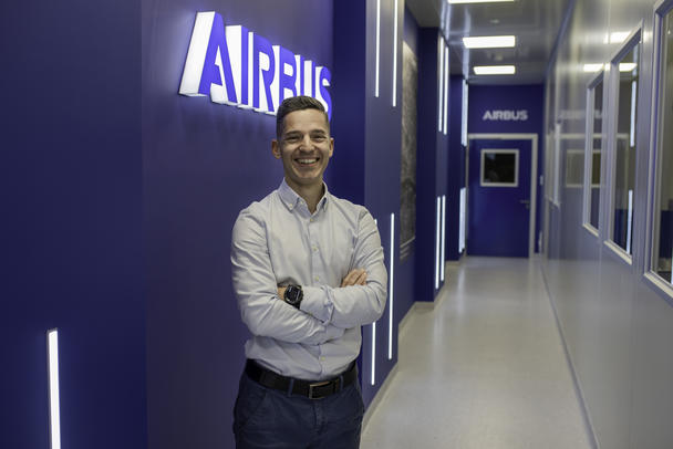Airbus Faces Wojciech Portrait of Wojciech working at Airbus Poland