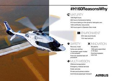 H160 facts & figures infographic