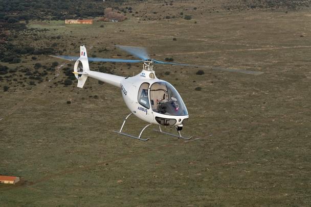 The Airbus Helicopters VSR 700 demonstrator during flight in the unmanned autonomous mode. The Airbus Helicopters VSR 700 demonstrator during flight in the unmanned autonomous mode.