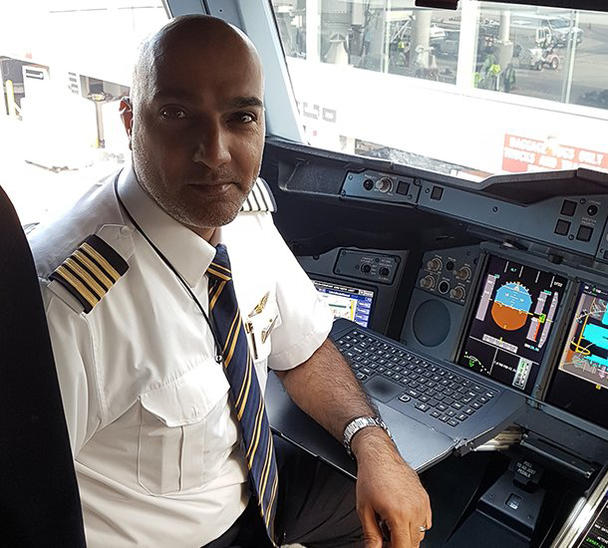 Ali Kashwani A380 captain Emirates