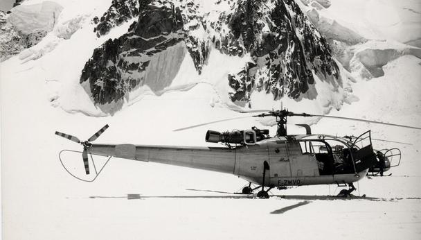 On 12 June 1960, the Alouette III landed on the summit of Mont Blanc with seven people on board. On 12 June 1960, the Alouette III landed on the summit of Mont Blanc with seven people on board.