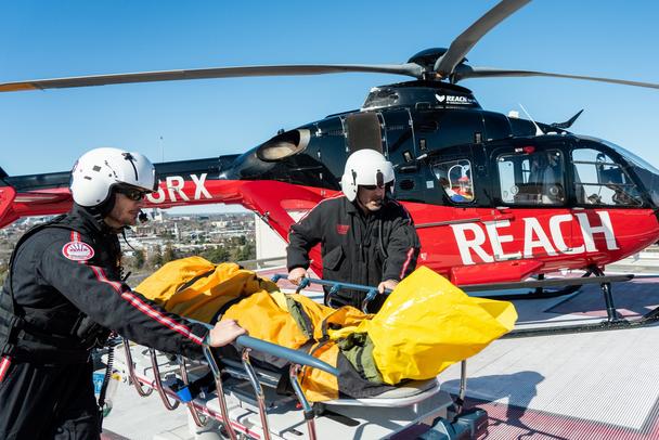 Air medical transport