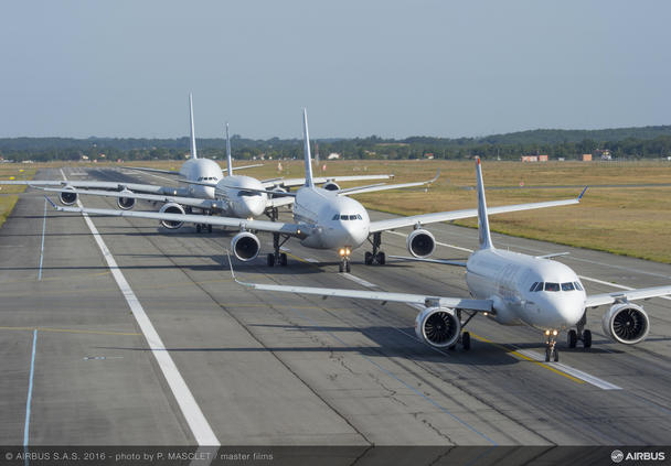 Family Flight - A350 A380 A330-200 A320neo