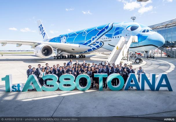 First delivery_ A380 for All Nippon Airways First delivery_ A380 for All Nippon Airways