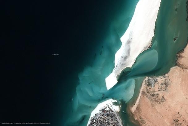 Satellite-Image-High-Jacked-Tanker-Aris13-Port-Abo 