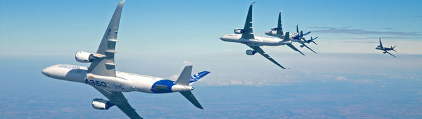 A350 Formation Flight