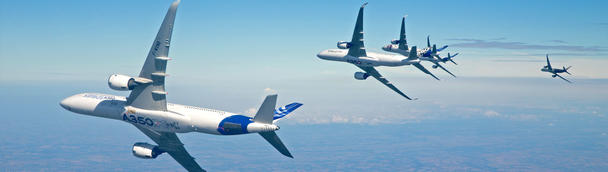 A350 Formation Flight A350 Formation Flight
