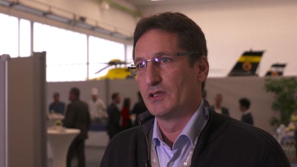 Dietmar Gehr, pilot with DRF Luftrettung