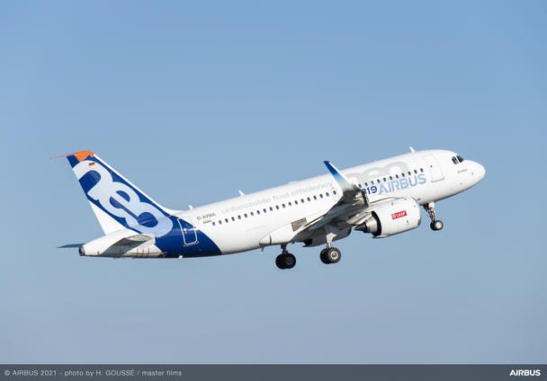 A319 SAF Flight