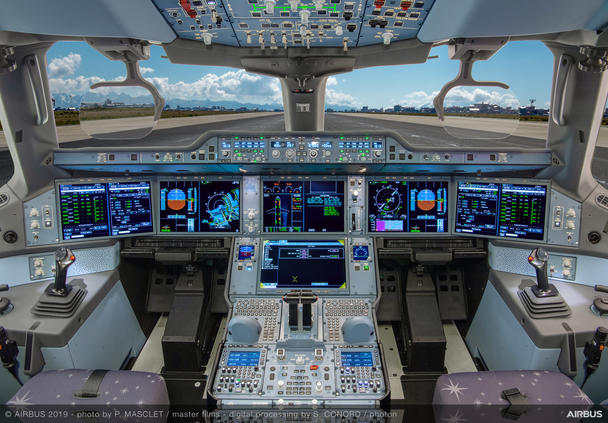 A350 cockpit