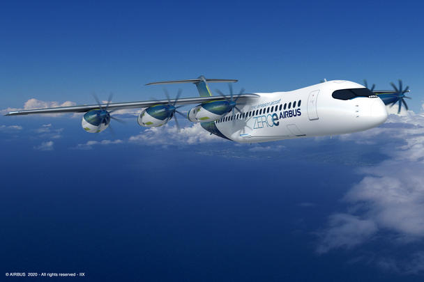 Airbus ZeroE 6pods Airbus ZeroE 6pods