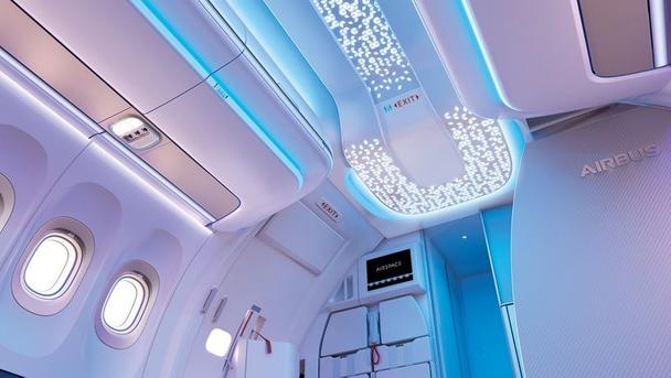 Airspace A320 welcome light Airspace A320 welcome light