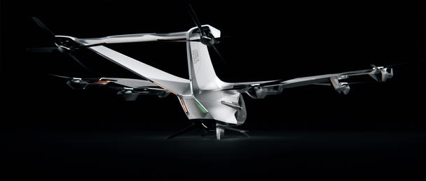 CityAirbus NextGen: Back angle. CityAirbus NextGen: Back angle. CityAirbus NextGen is an all-electric, four-seat vertical take-off and landing (eVTOL) multicopter concept featuring a wing.