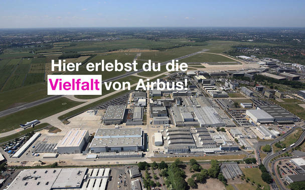 Bremen aerial plant location Airbus Germany