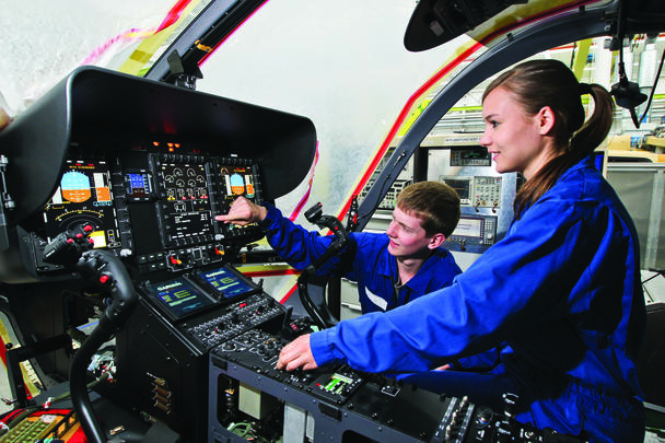 Von Fluggerätelektroniker apprentice in Germany Von Fluggerätelektroniker apprentice in Germany