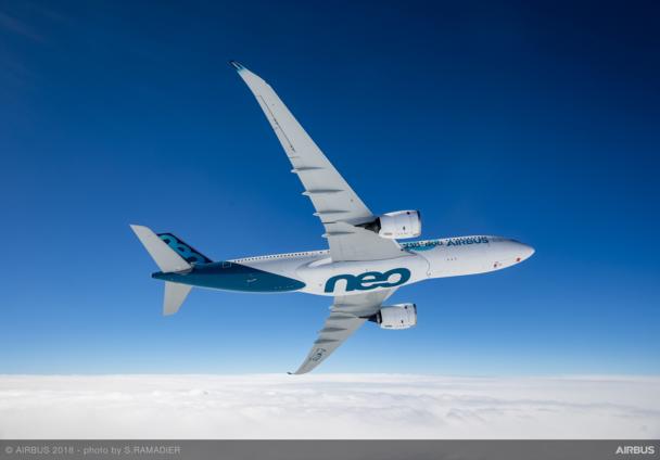 Maiden flight of the A330neo