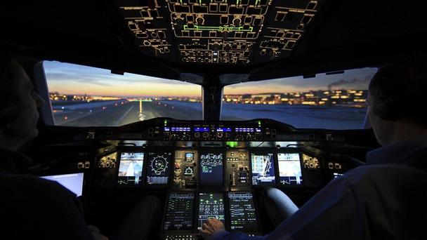 A380 cockpit A380 cockpit