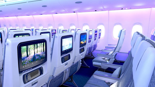 A380 economy class