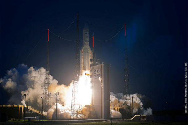 Successful lift off of the Ariane 5 Successful lift off of the Ariane 5