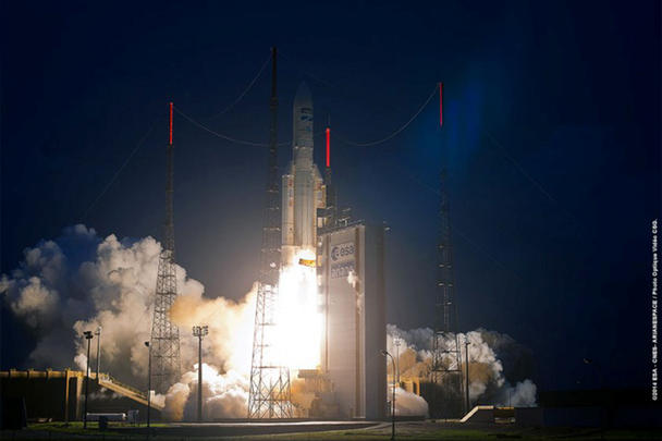 Successful lift off of the Ariane 5