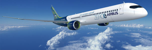 Airbus ZEROe turbofan concept Airbus ZEROe turbofan concept